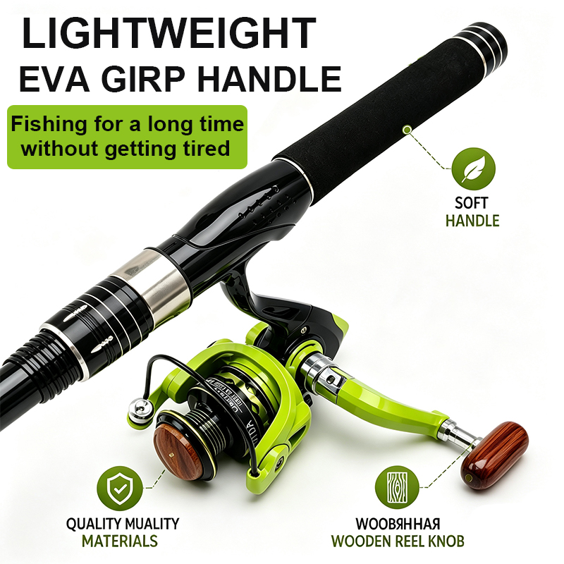 Spinning Fishing Rod and Reel  - Developing Tank Reel 评论和价格