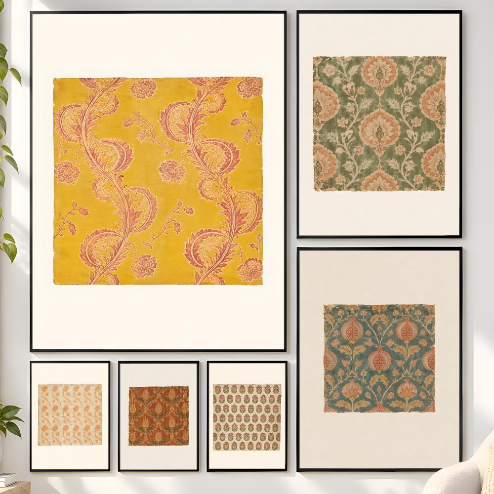 Vintage Botanical Floral Texti - Vintage Collectible Posters 评论和价格