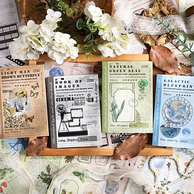 40 Sheets Illustrated Light Sh - Vintage Collectible Books 评论和价格