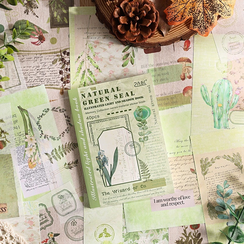 40 Sheets Illustrated Light Sh - Vintage Collectible Books 评论和价格