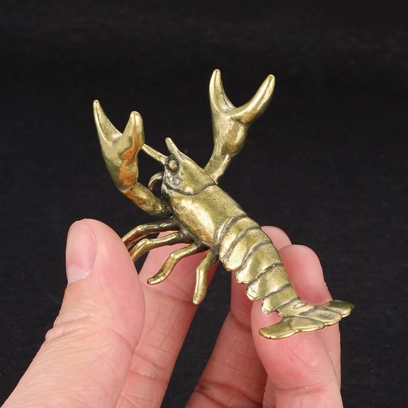 【F】Solid Brass Crayfish Orname - Vintage Collectible Pens 评论和价格