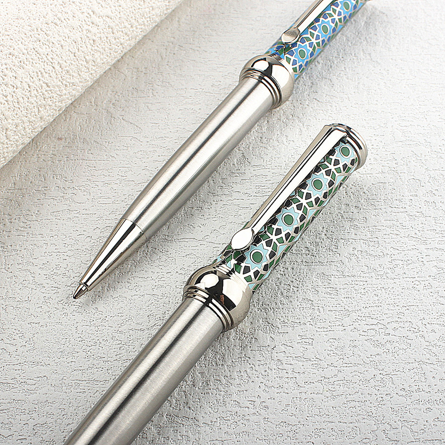 Vintage Peacock Pattern Metal  - Vintage Collectible Pens 评论和价格